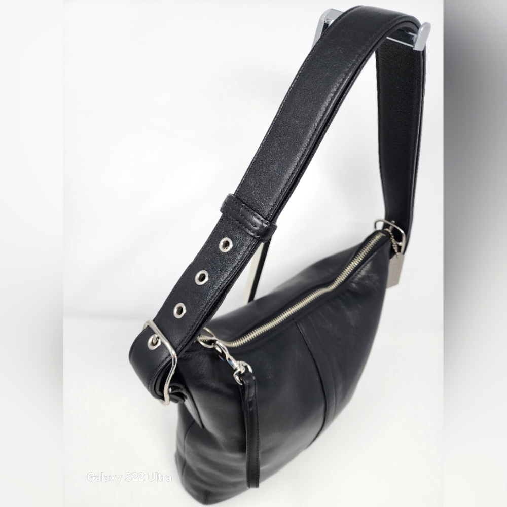 Coach 2 Way Leather Bag - Picture 2 of 14
